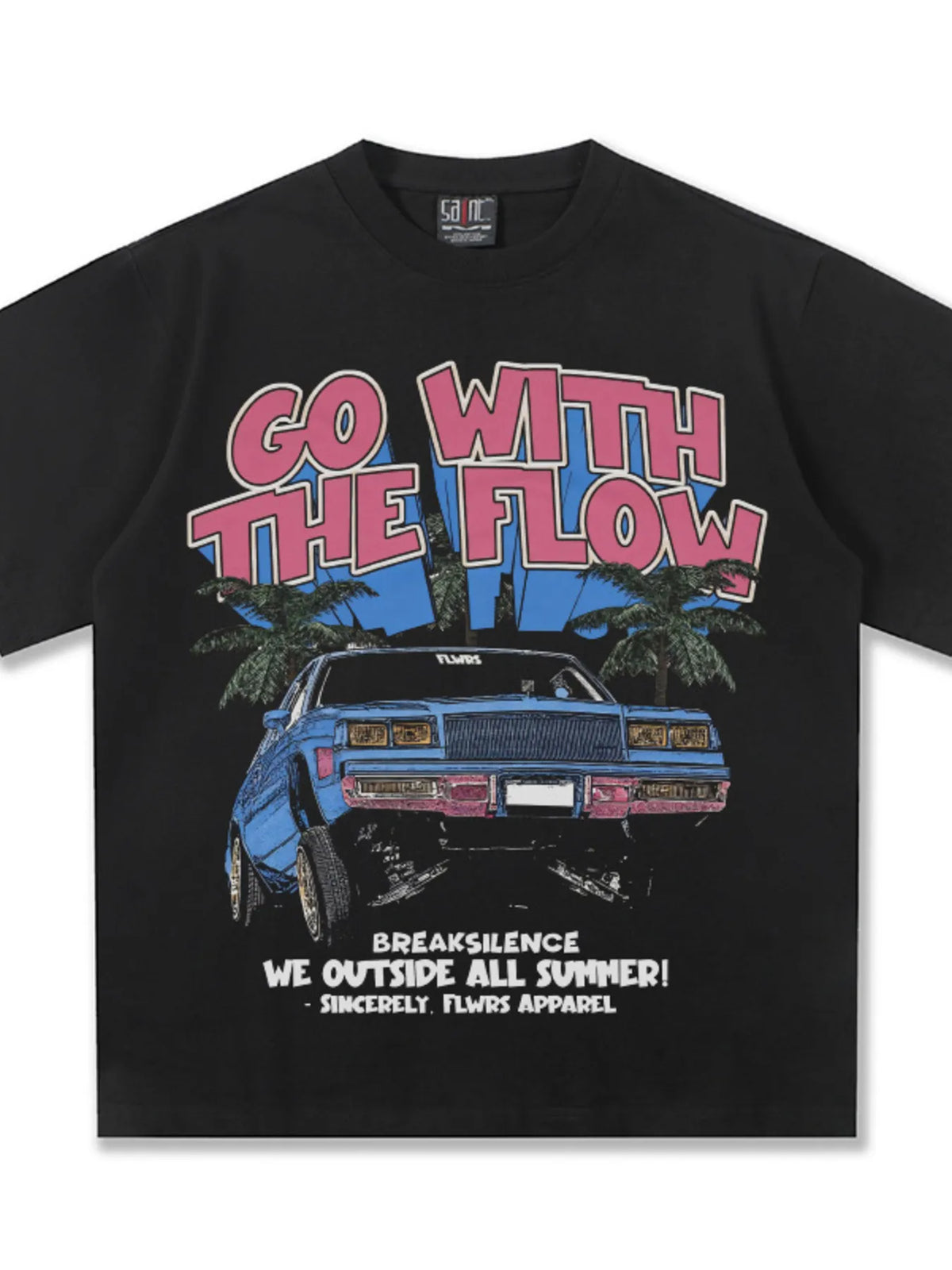 Men's Vintage Washed Graphic Oversized T-Shirt – men's bold Y2K streetwear graphic tee, product image 8