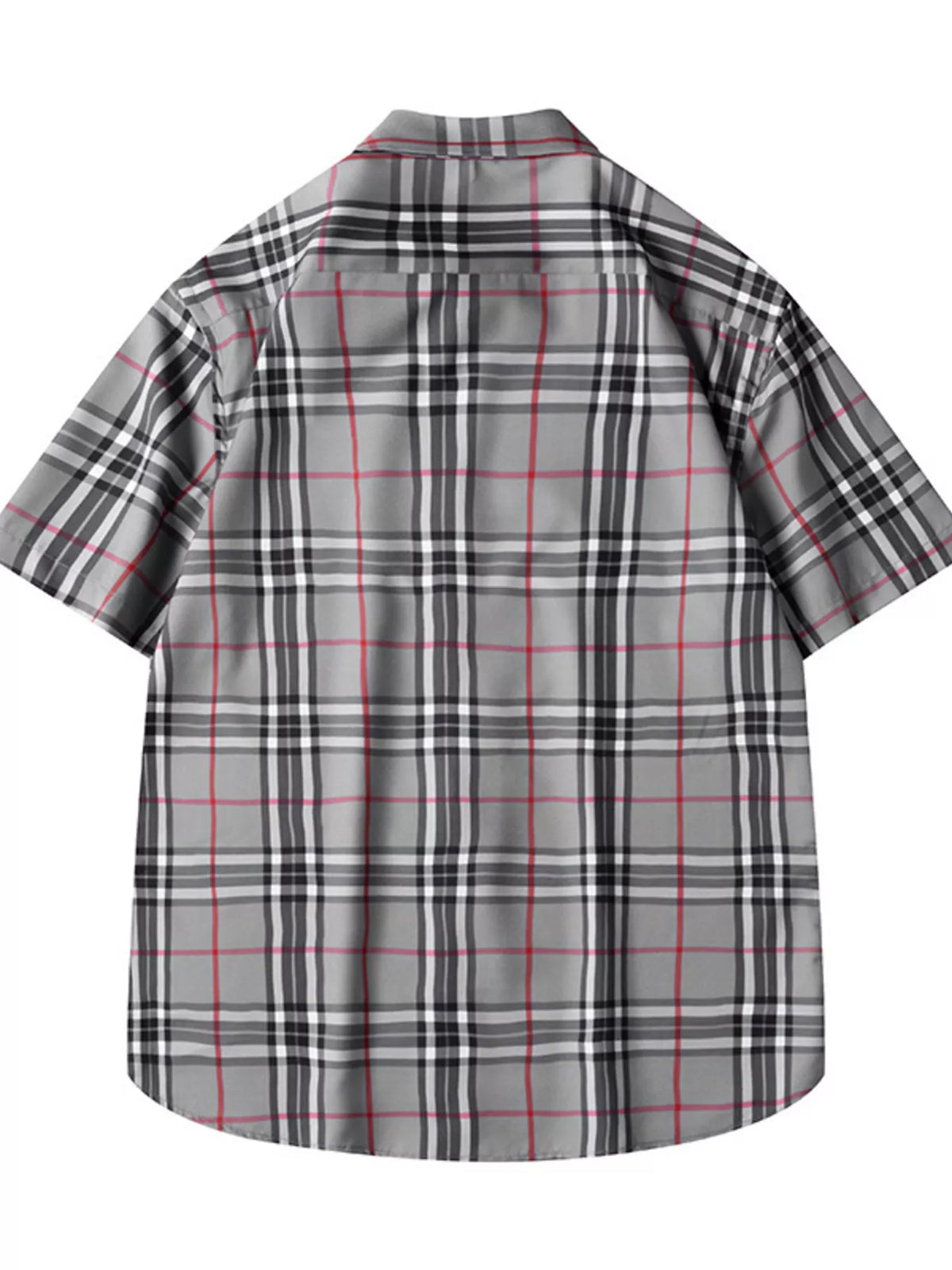 Men's Classic Plaid Short Sleeve Shirt | DCDesigns