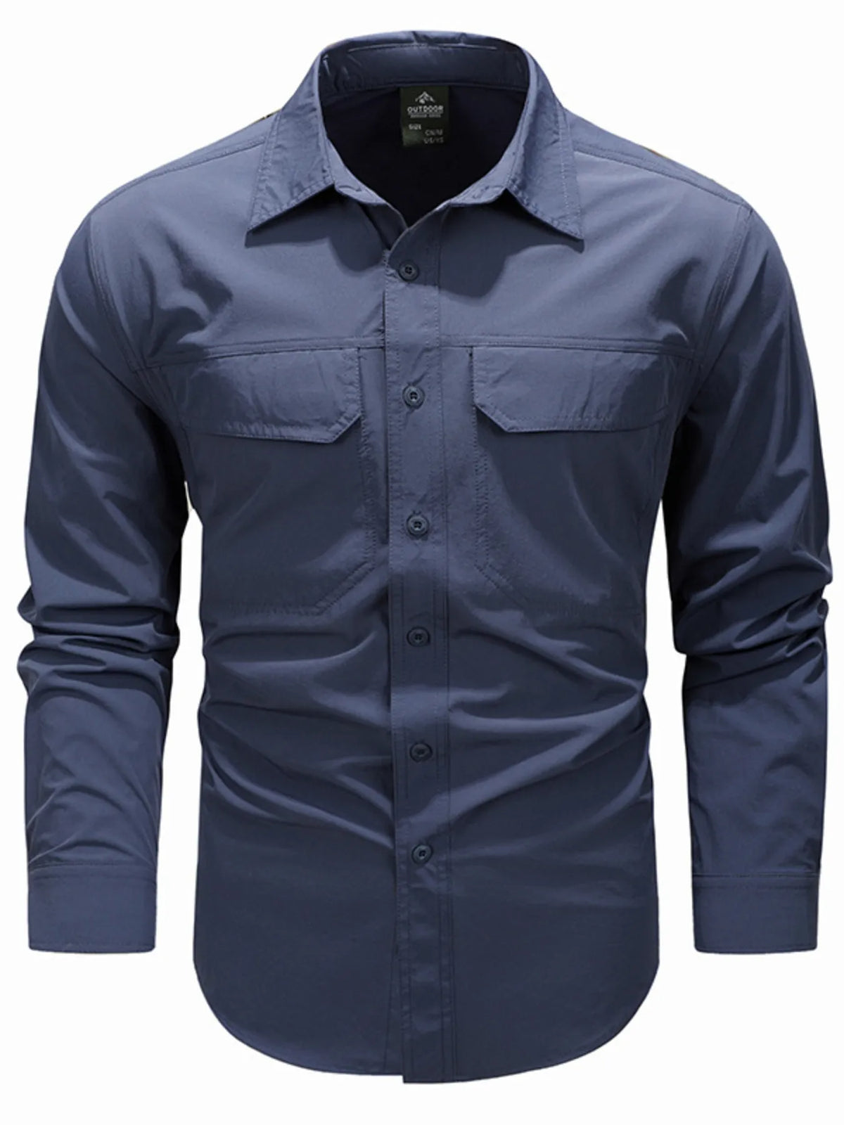 Men's Lightweight Button-Up Shirt | DCDesigns
