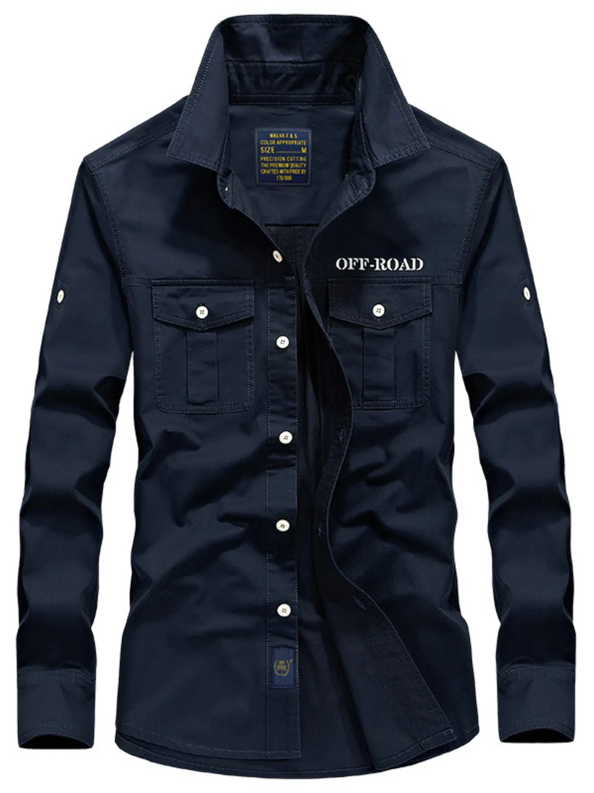 Men's Button-Up Long Sleeve Shirt | DCDesigns