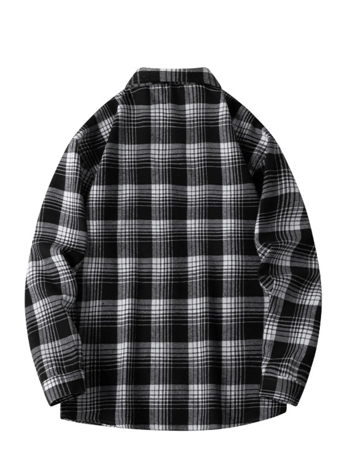 Men's Plaid Long Sleeve Shirt | DCDesigns