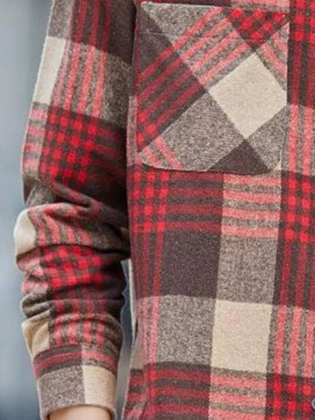 Men's Casual Plaid Long Sleeve Shirt | DCDesigns