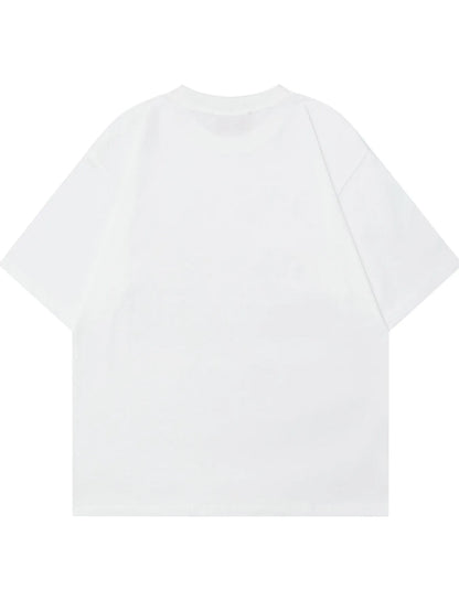 Men's oversized Men's Graphic Short Sleeve T-Shirt – men's bold Y2K streetwear graphic tee, product image 2