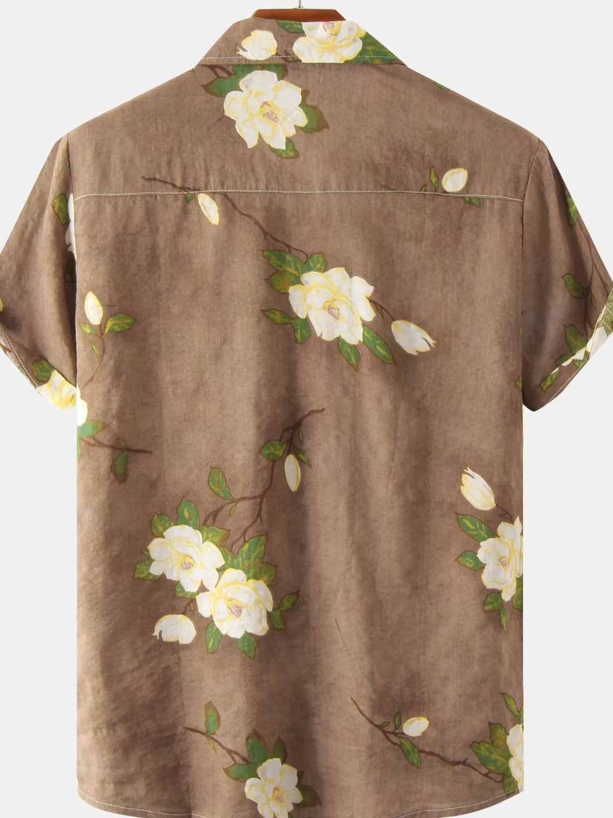 Men's Floral Print Short Sleeve Shirt | DCDesigns