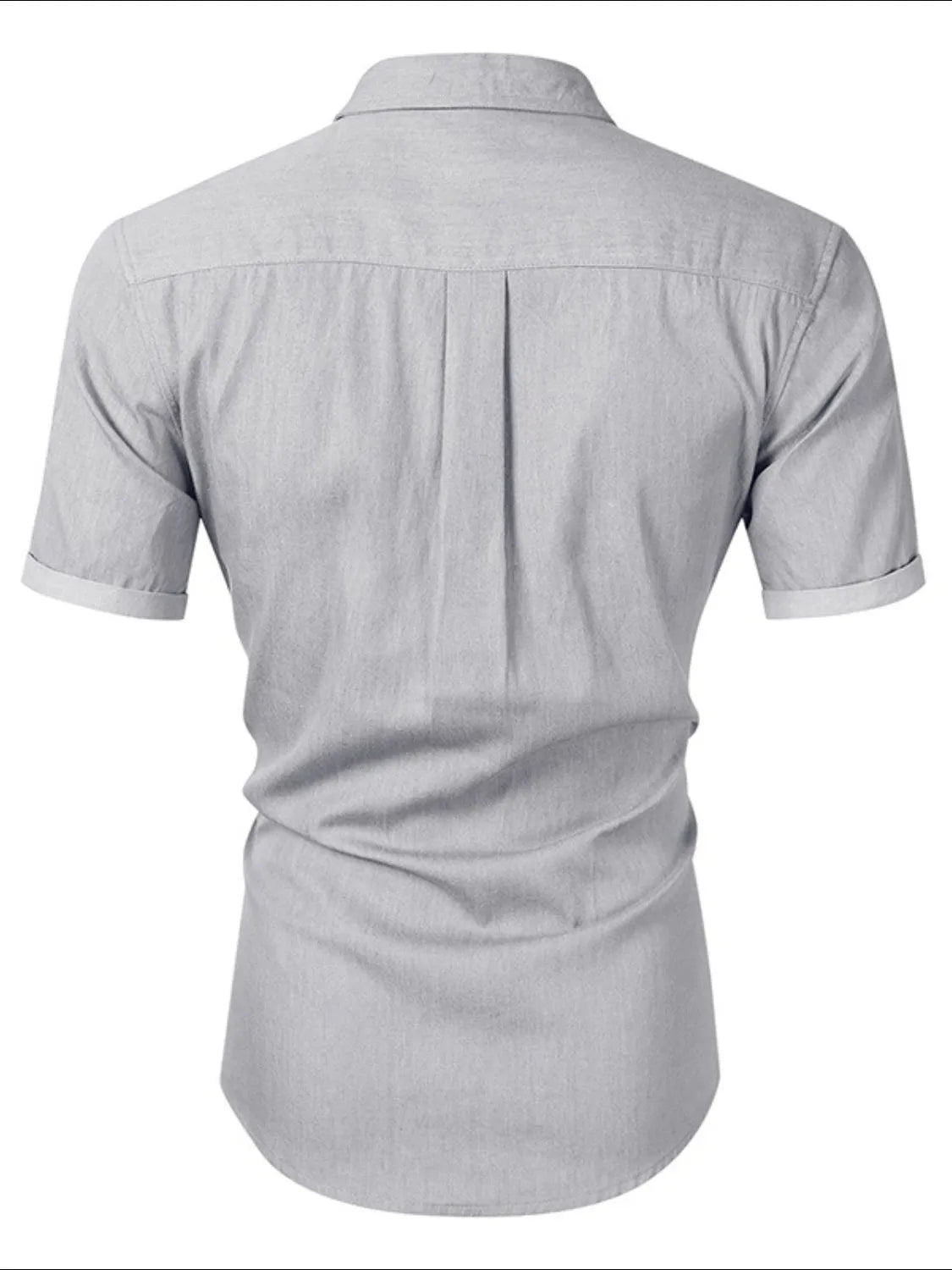 Men's Button-Up Short Sleeve Shirt | DCDesigns