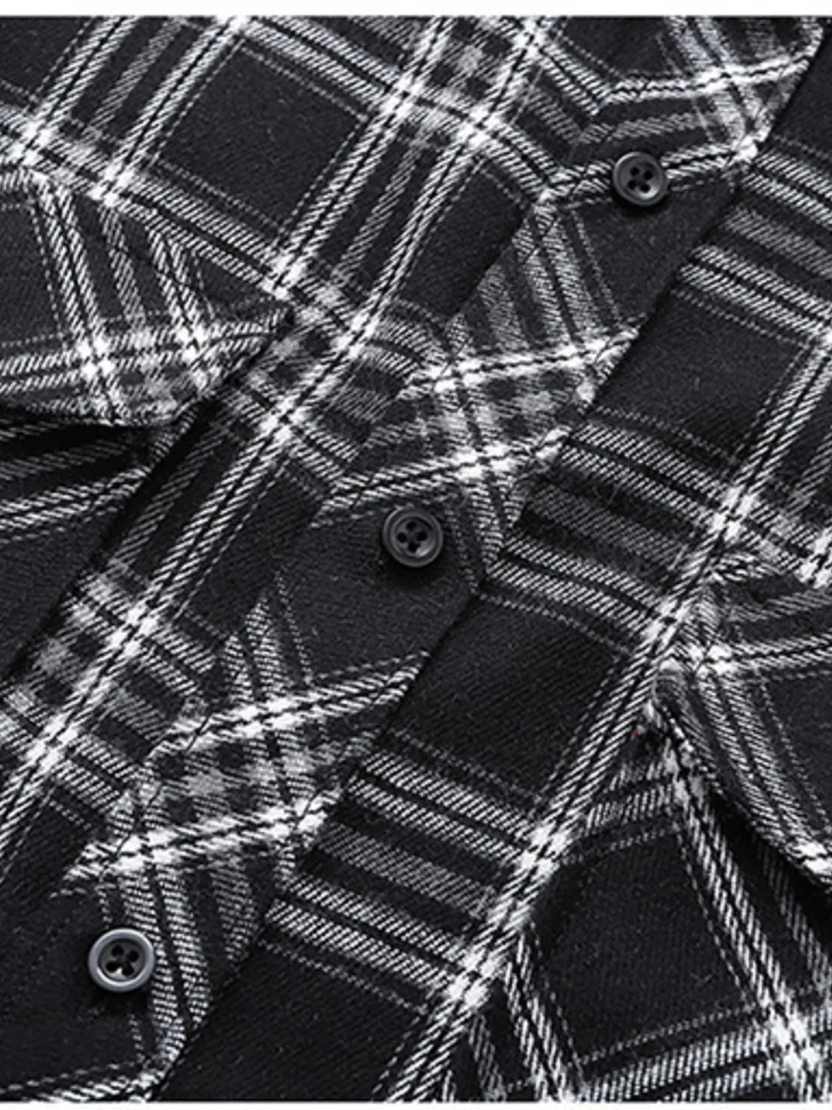 Men's Classic Plaid Button-Up Shirt | DCDesigns