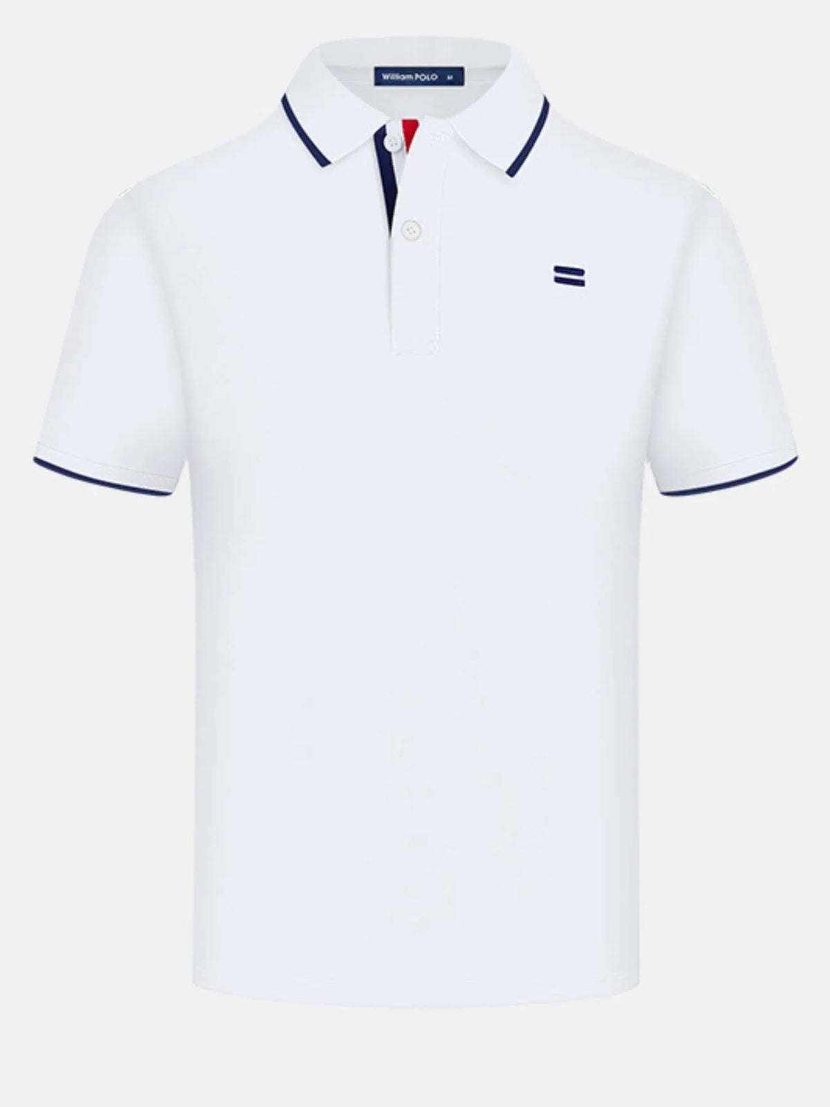 Men's Breathable Short Sleeve Polo Shirt - Navy