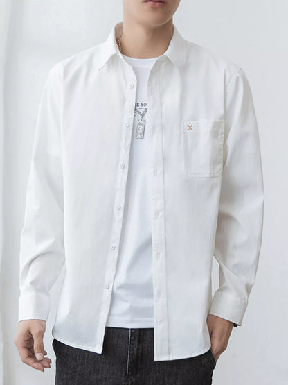 Men's Button-Up Long Sleeve Shirt | DCDesigns