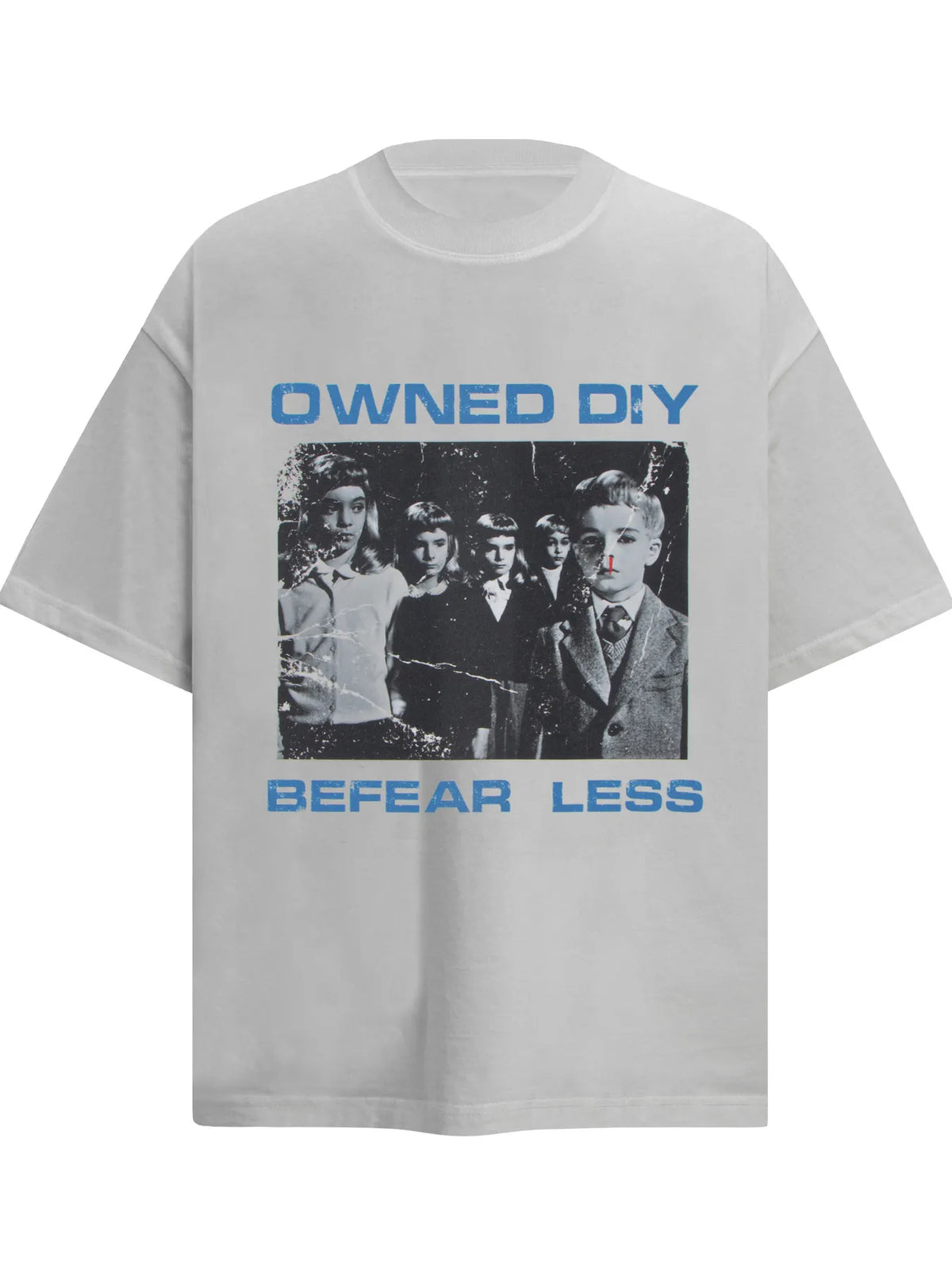 Men's Vintage Graphic Oversized T-Shirt – men's bold Y2K streetwear graphic tee, product image 2