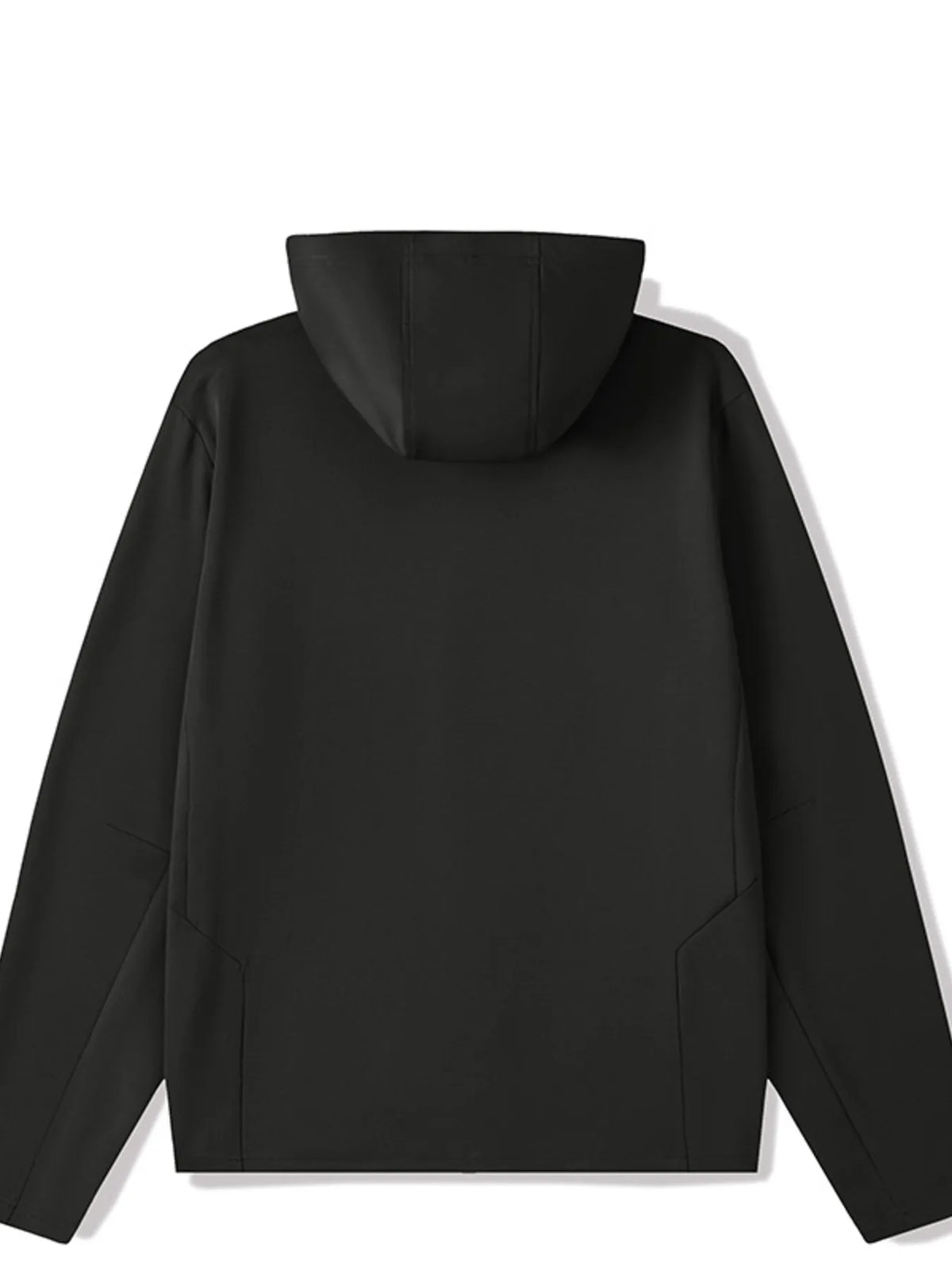 Men's Plus Size Zip Up Long Sleeve Hoodie - DCDesigns mens casual hoodie product view