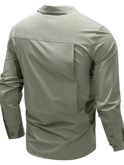 Men's Lightweight Button-Up Shirt | DCDesigns