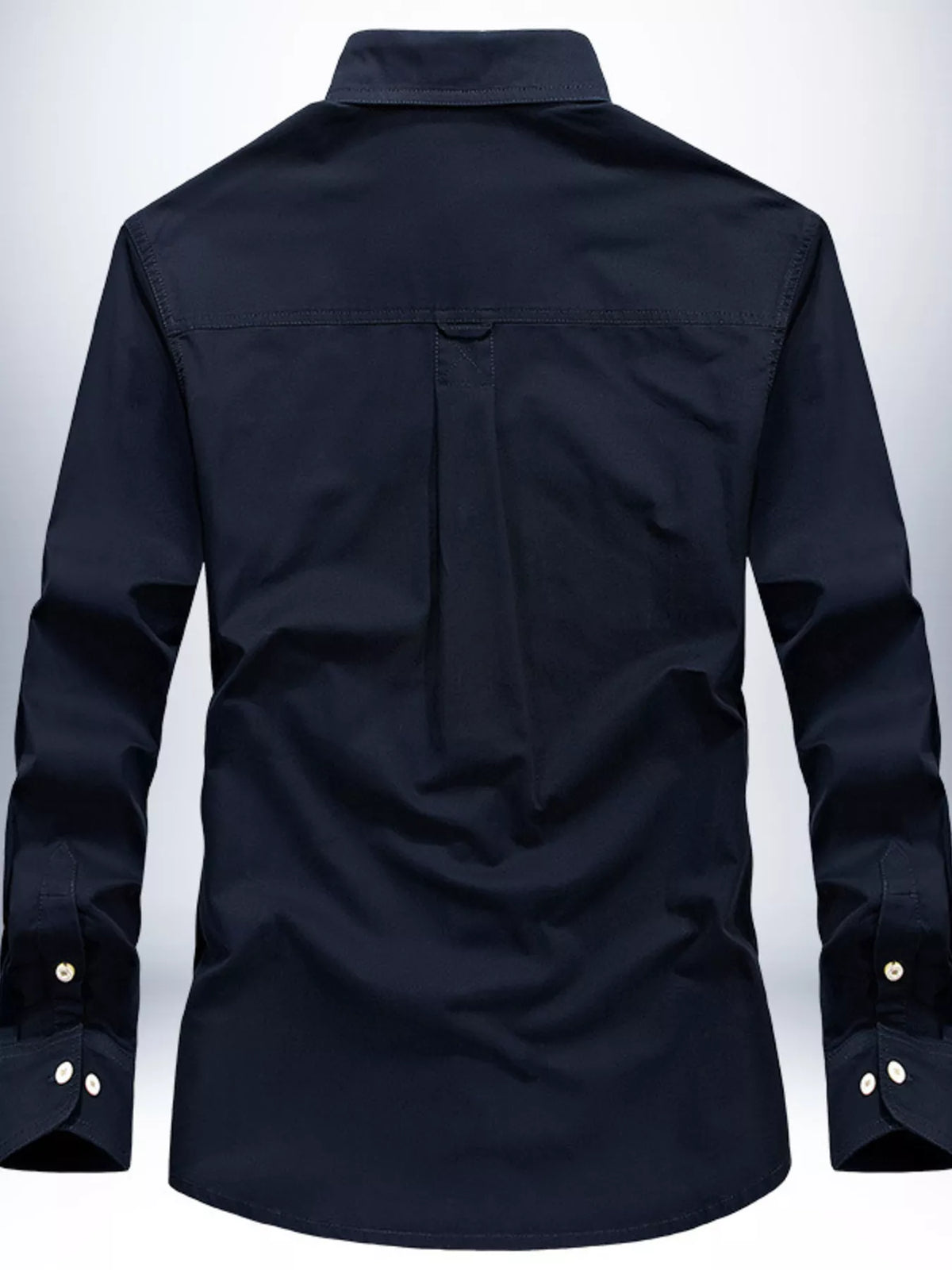 Men's Button-Up Long Sleeve Shirt | DCDesigns