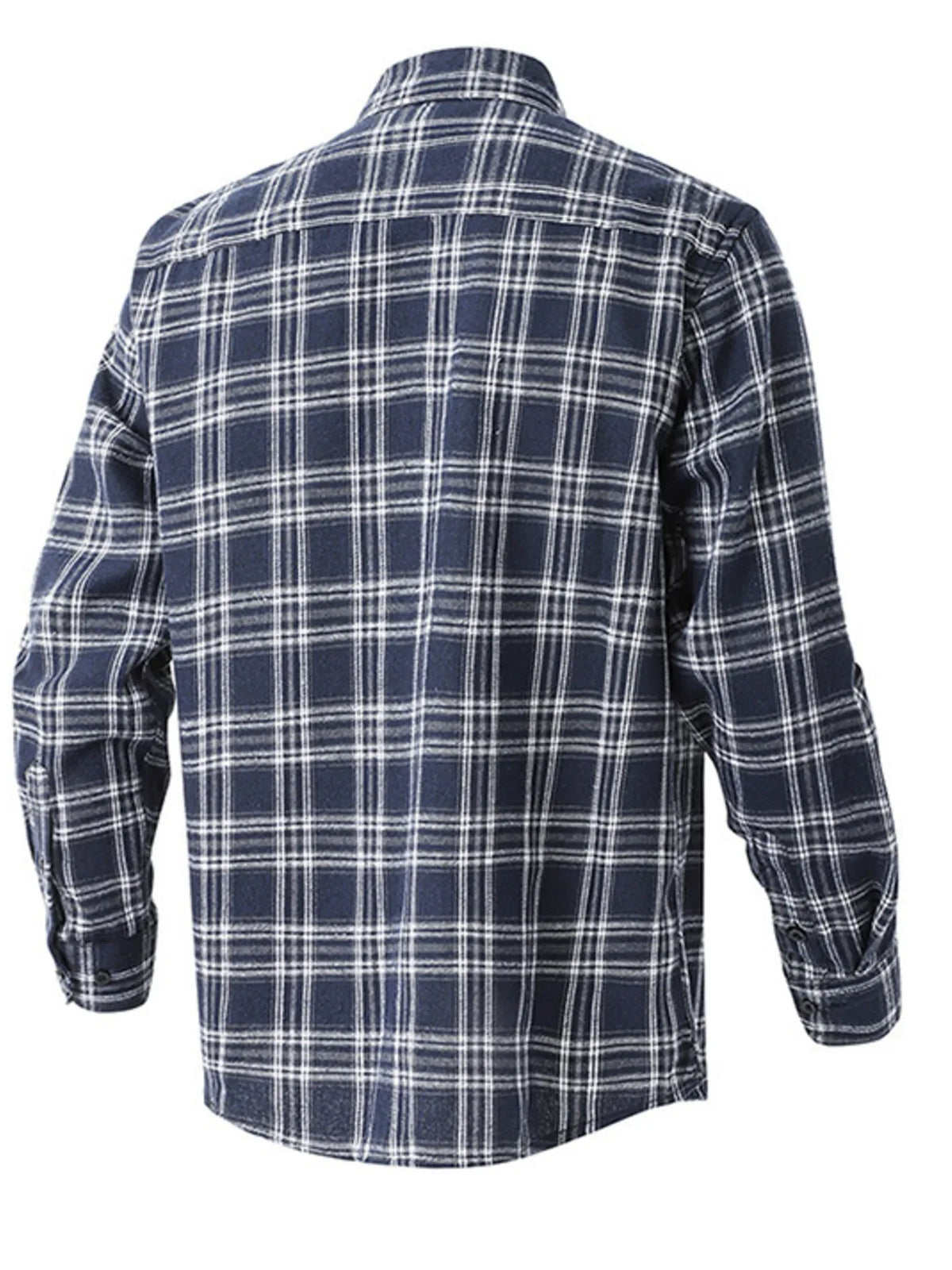 Men's Classic Plaid Button-Up Shirt | DCDesigns