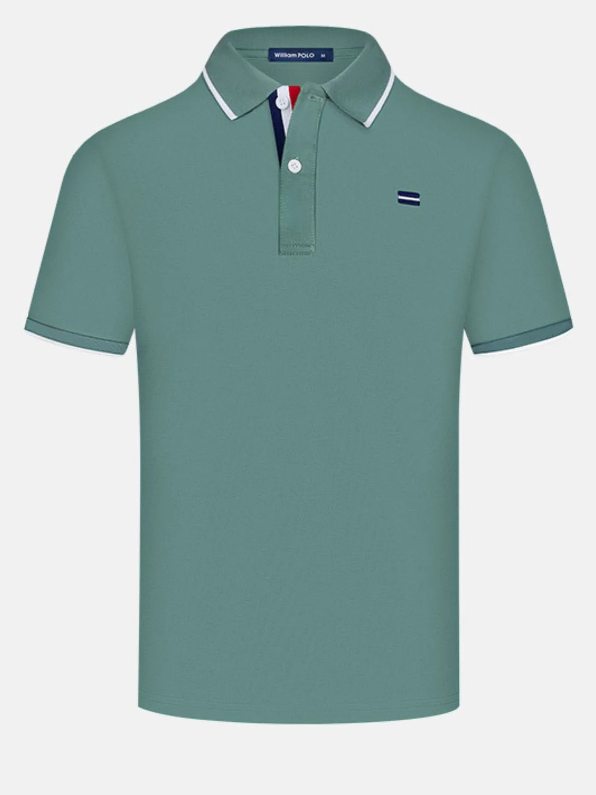 Men's Breathable Short Sleeve Polo Shirt - Navy