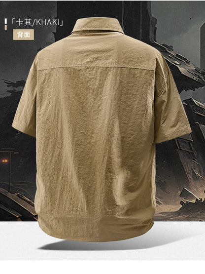 Men's Casual Lightweight Short Sleeve Shirt | DCDesigns