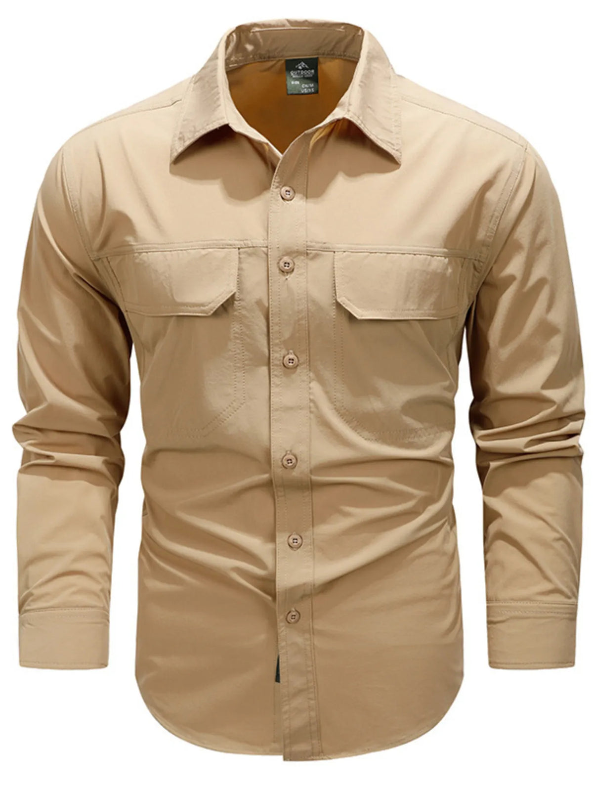 Men's Lightweight Button-Up Shirt | DCDesigns