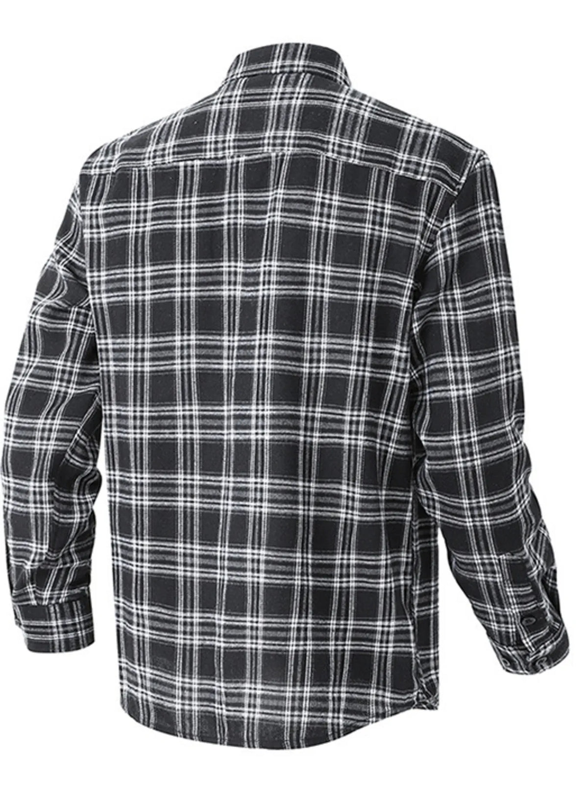 Men's Classic Plaid Button-Up Shirt | DCDesigns