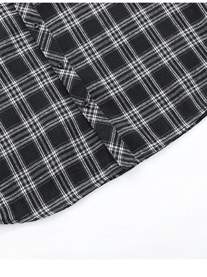 Men's Classic Plaid Button-Up Shirt | DCDesigns