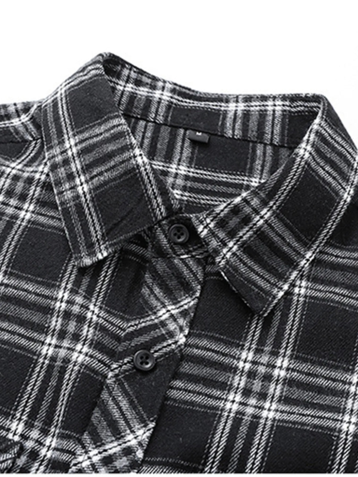 Men's Classic Plaid Button-Up Shirt | DCDesigns