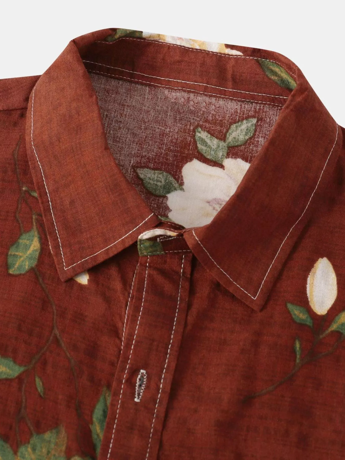 Men's Floral Print Short Sleeve Shirt | DCDesigns