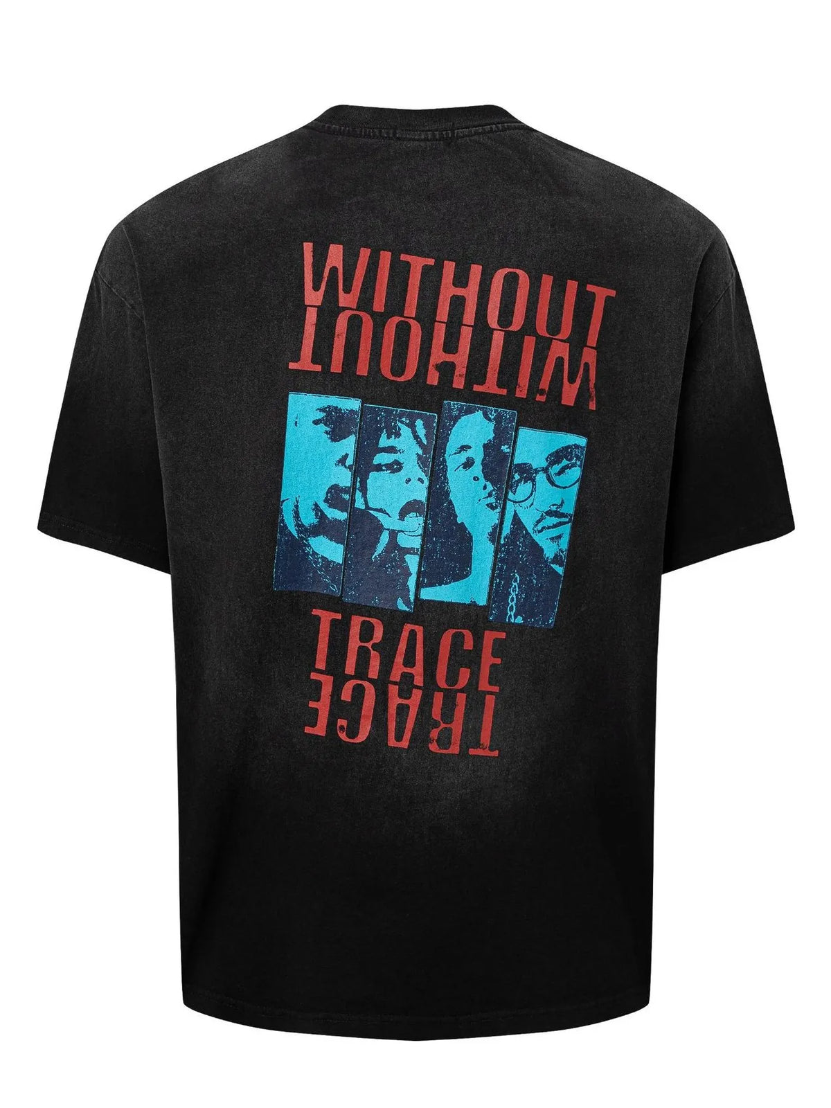 Men's Graphic Short Sleeve Oversized T-Shirt – men's bold Y2K streetwear graphic tee, product image 2