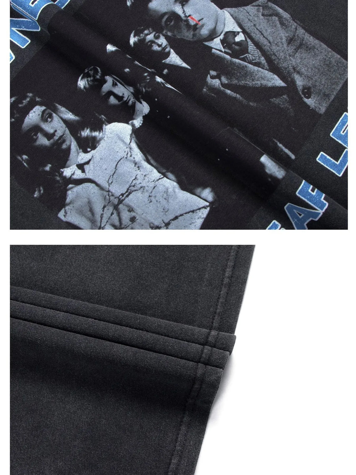 Men's Vintage Graphic Oversized T-Shirt – men's bold Y2K streetwear graphic tee, product image 7