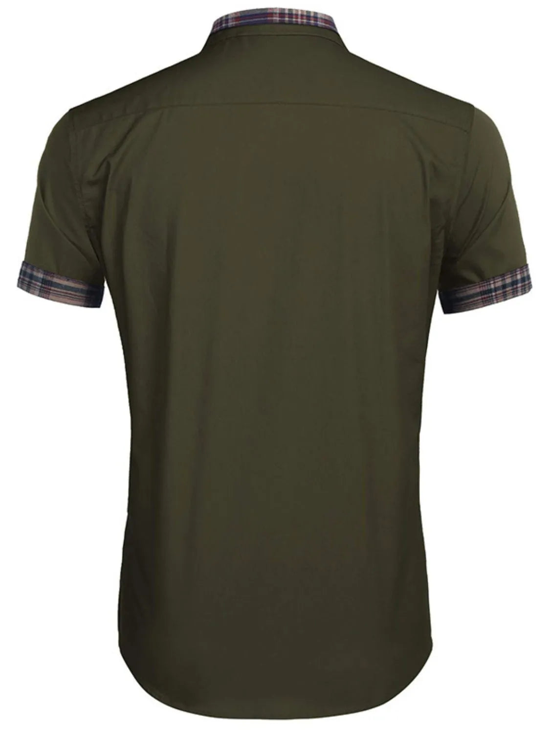 Men's Button-Up Short Sleeve Shirt | DCDesigns