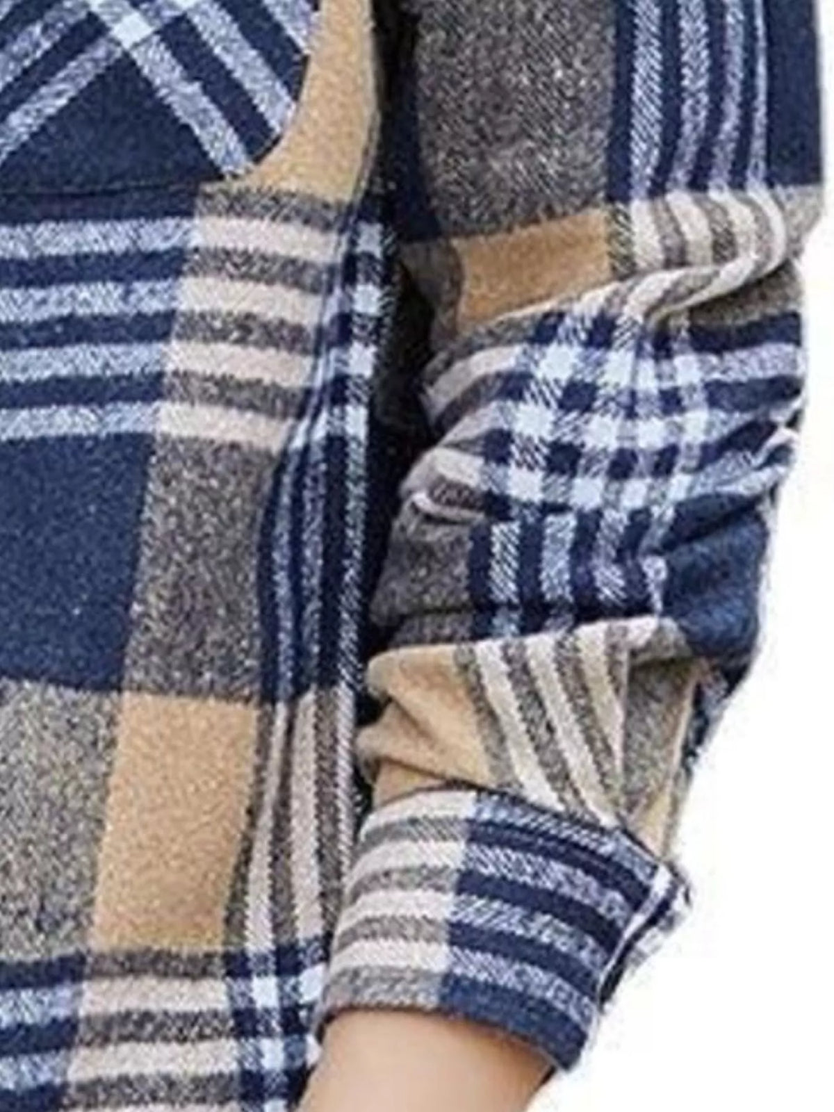 Men's Casual Plaid Long Sleeve Shirt | DCDesigns