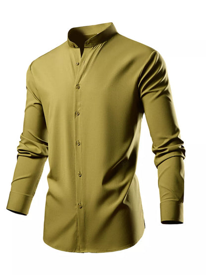 Men's Button-Up Long Sleeve Shirt | DCDesigns