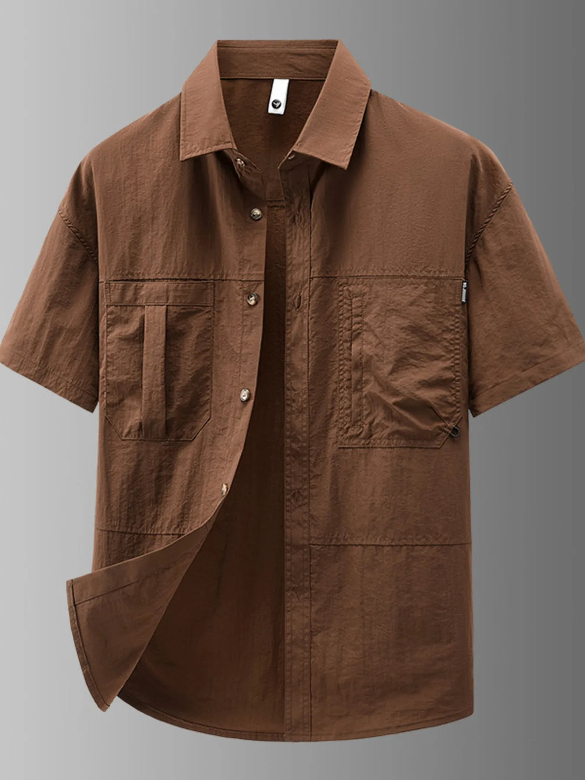Men's Casual Lightweight Short Sleeve Shirt | DCDesigns