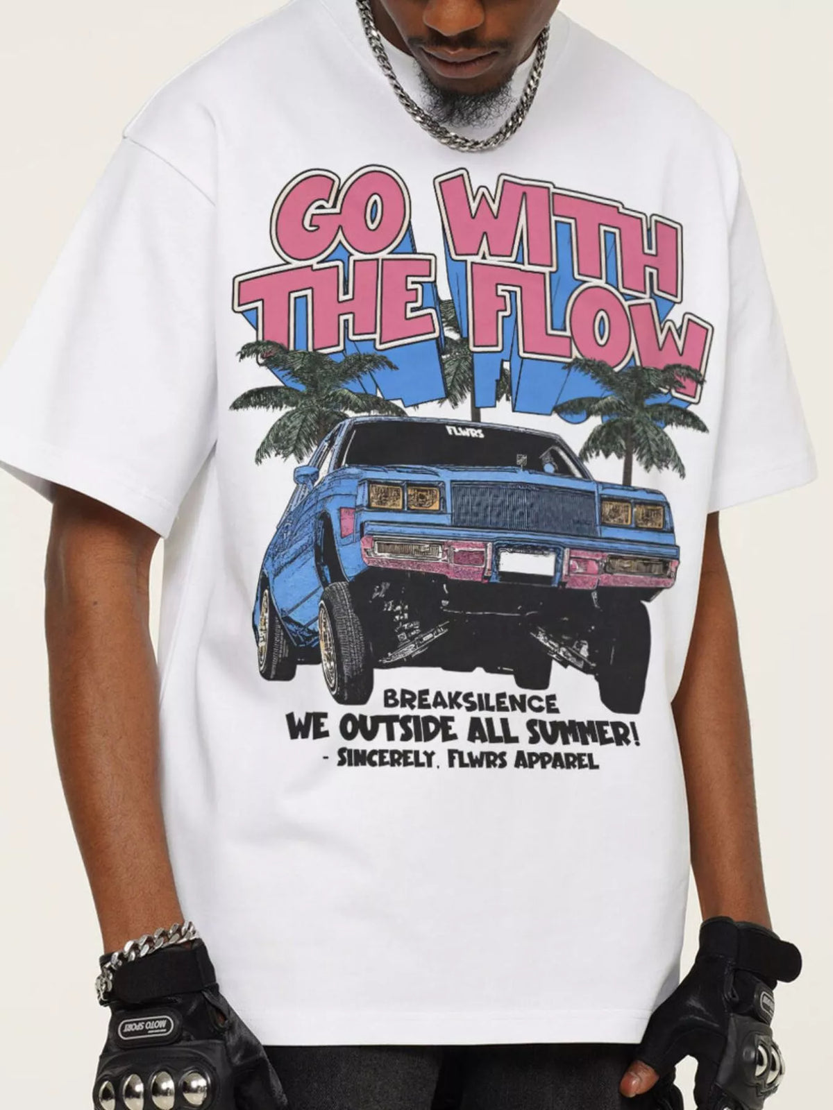 Men's Vintage Washed Graphic Oversized T-Shirt – men's bold Y2K streetwear graphic tee, product image 5