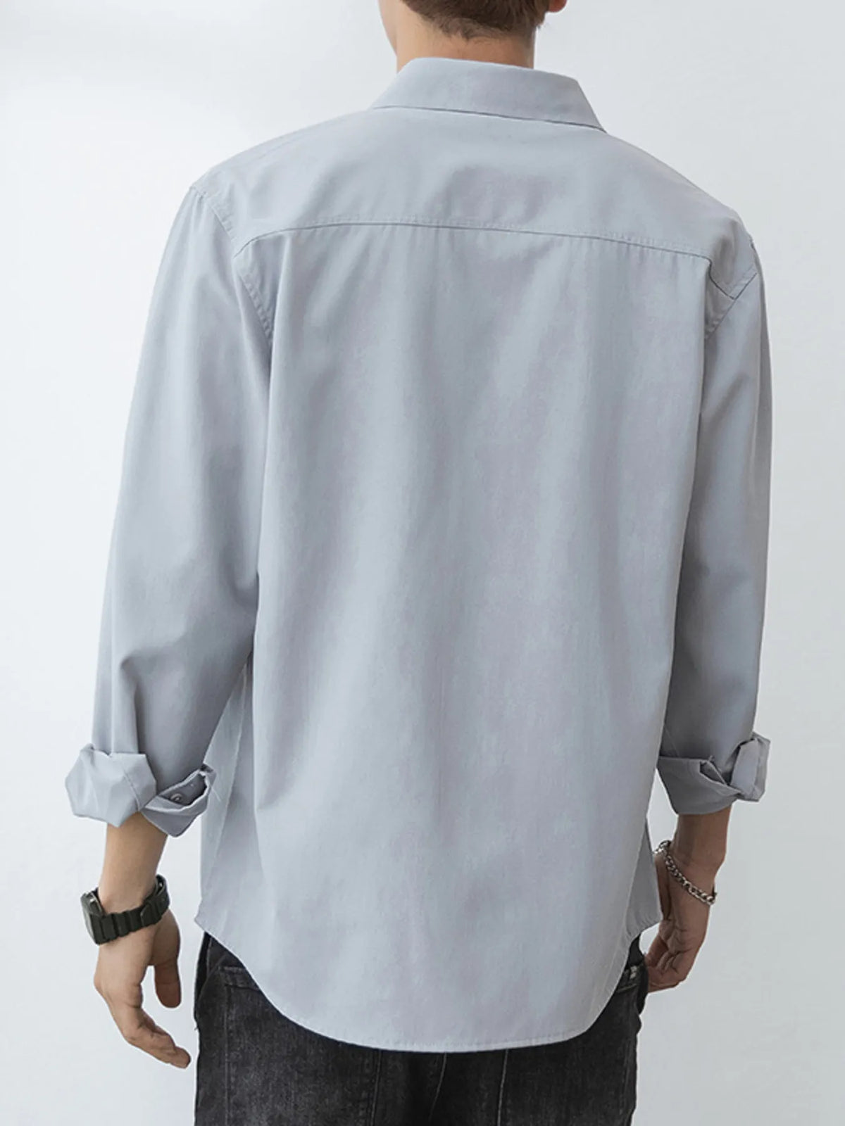 Men's Button-Up Long Sleeve Shirt | DCDesigns