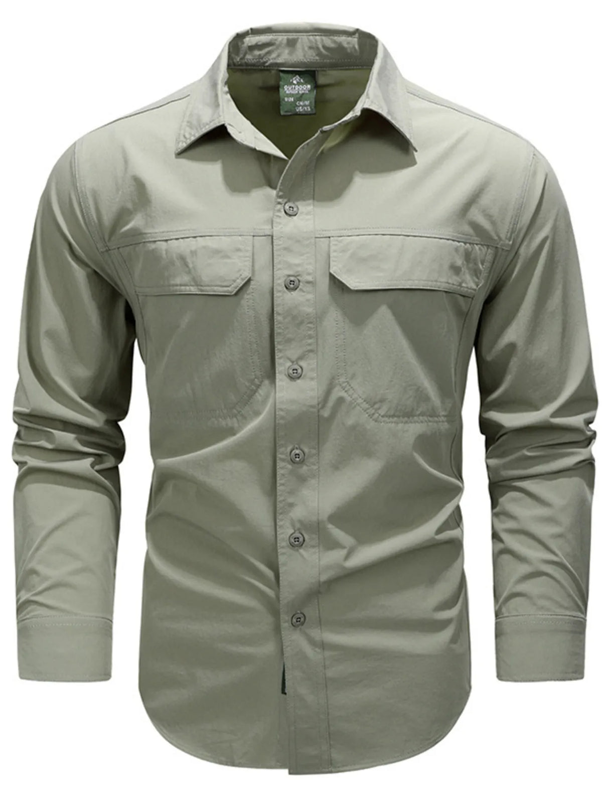 Men's Lightweight Button-Up Shirt | DCDesigns