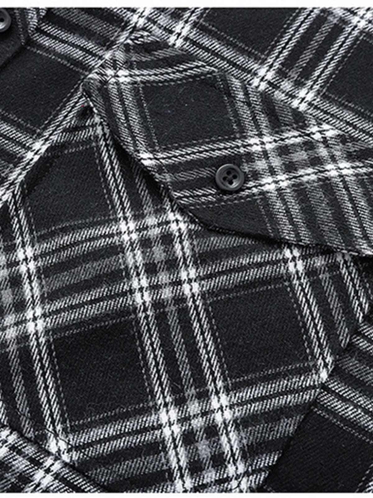 Men's Classic Plaid Button-Up Shirt | DCDesigns