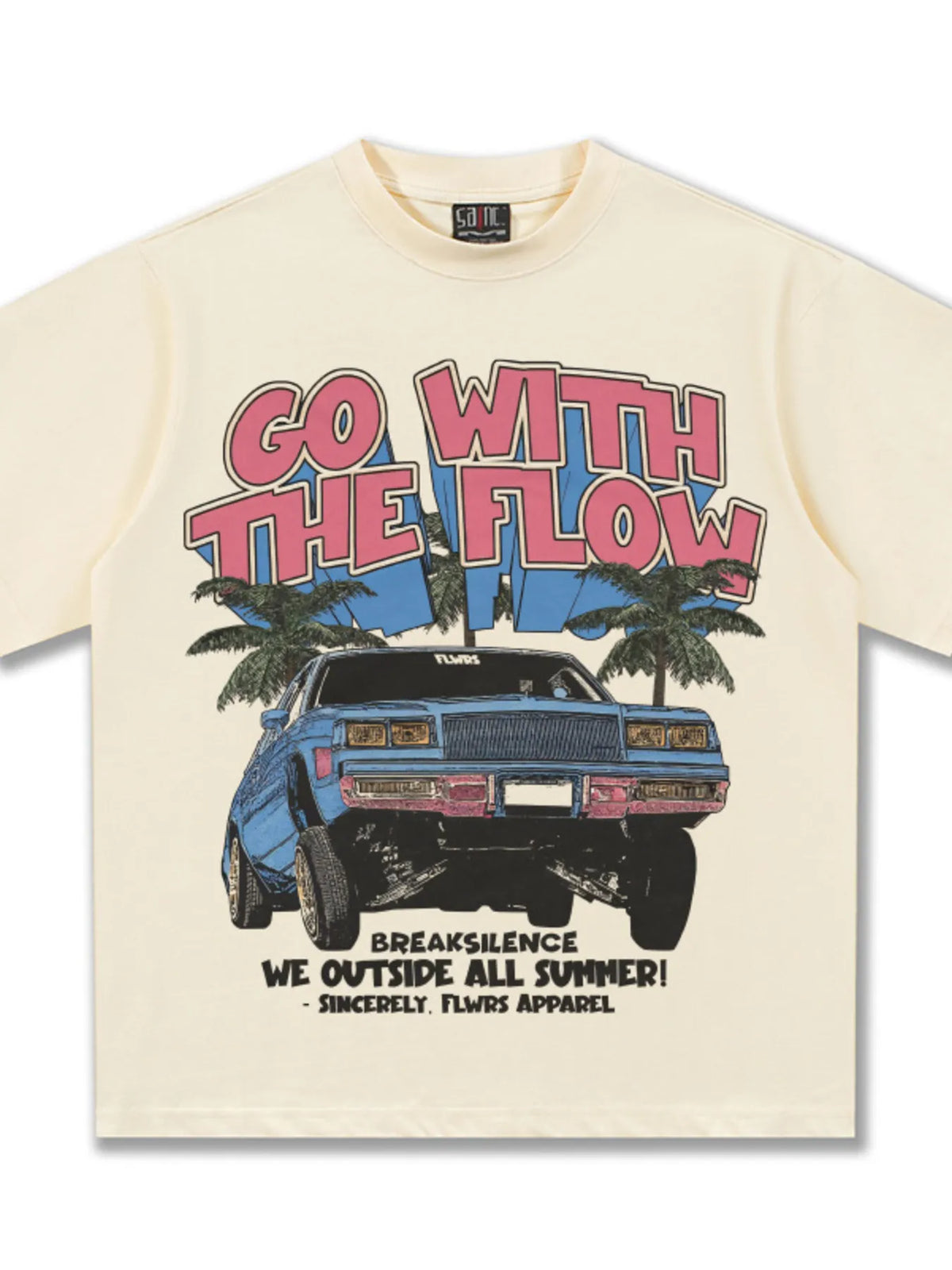 Men's Vintage Washed Graphic Oversized T-Shirt – men's bold Y2K streetwear graphic tee, product image 3