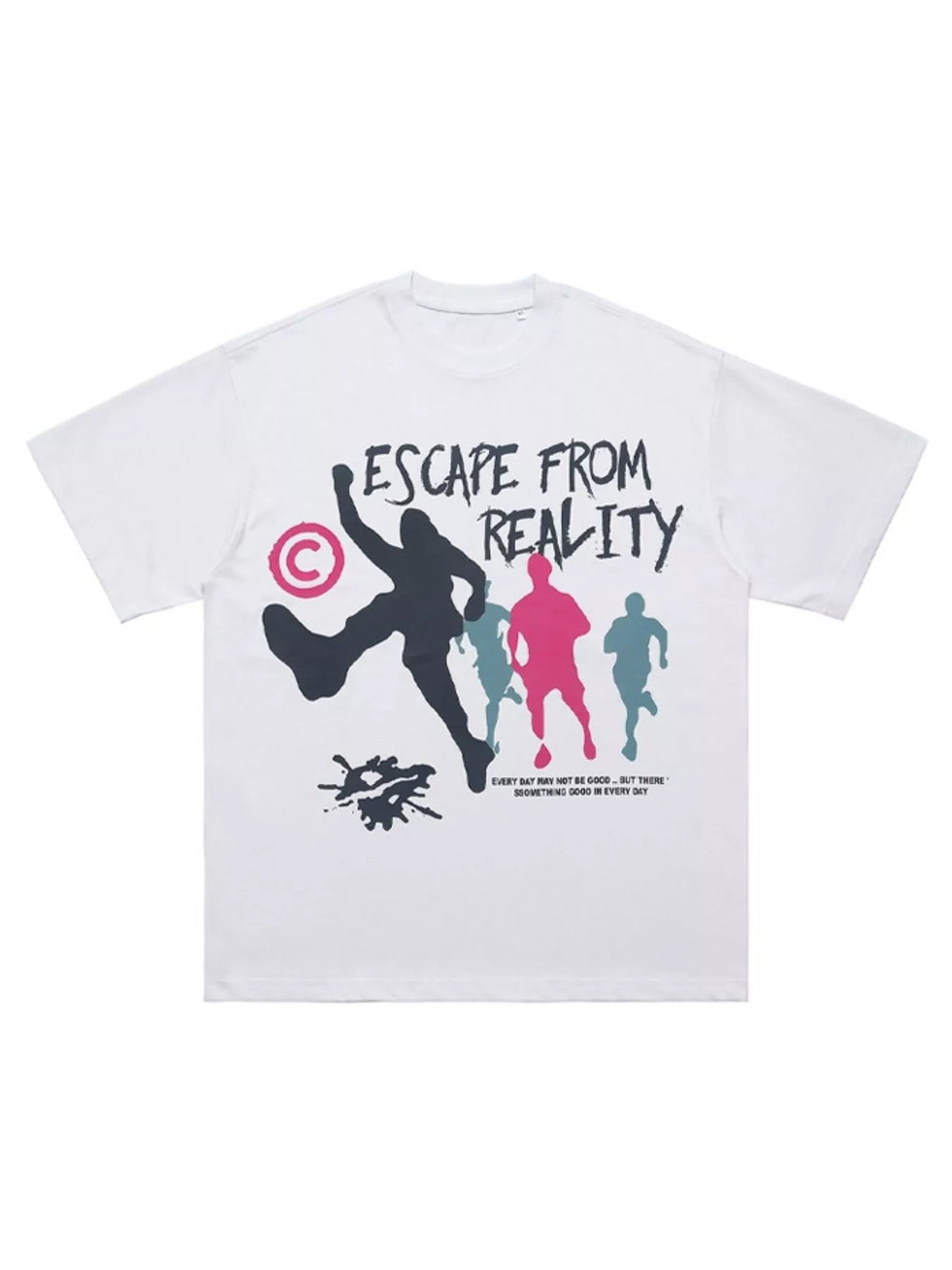 Men's oversized Men's Graphic Round Neck Short Sleeve T-Shirt – men's bold Y2K streetwear graphic tee, product image 8