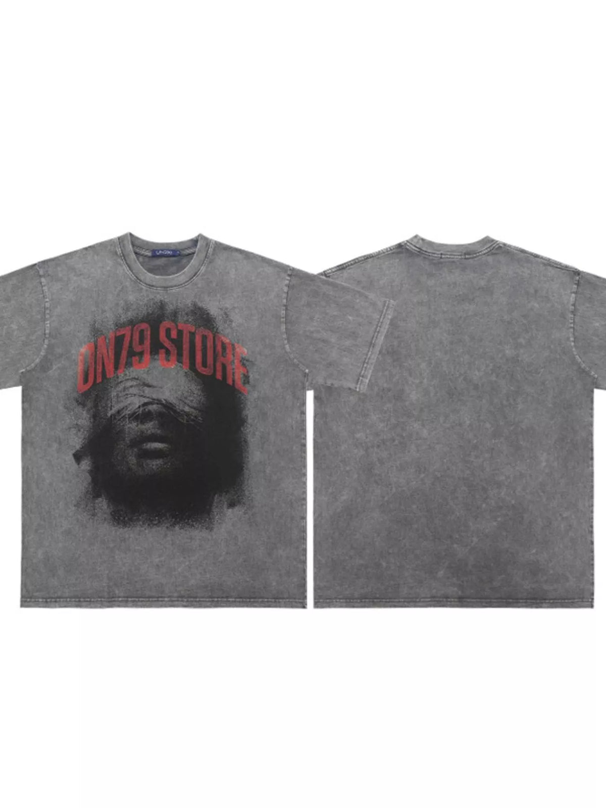 Men's oversized Men's Graphic Round Neck Short Sleeve T-Shirt – men's bold Y2K streetwear graphic tee, product image 8