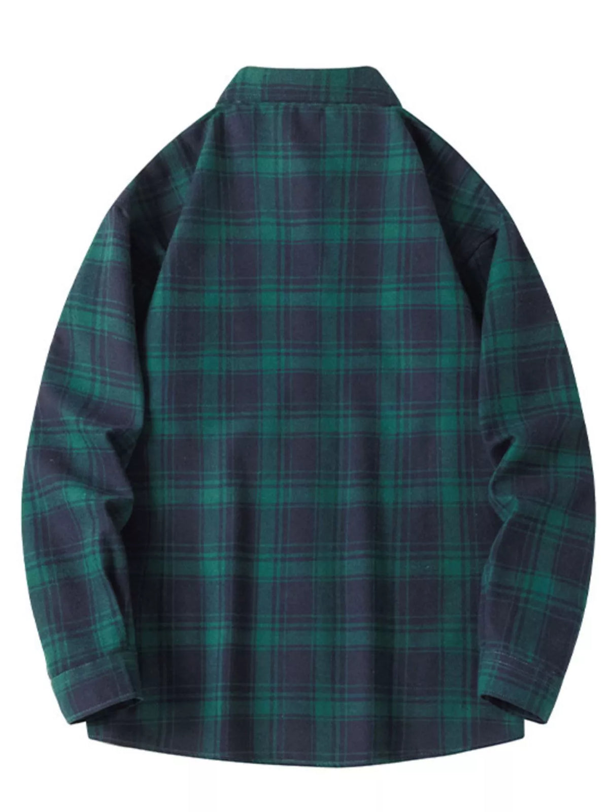 Men's Plaid Long Sleeve Shirt | DCDesigns