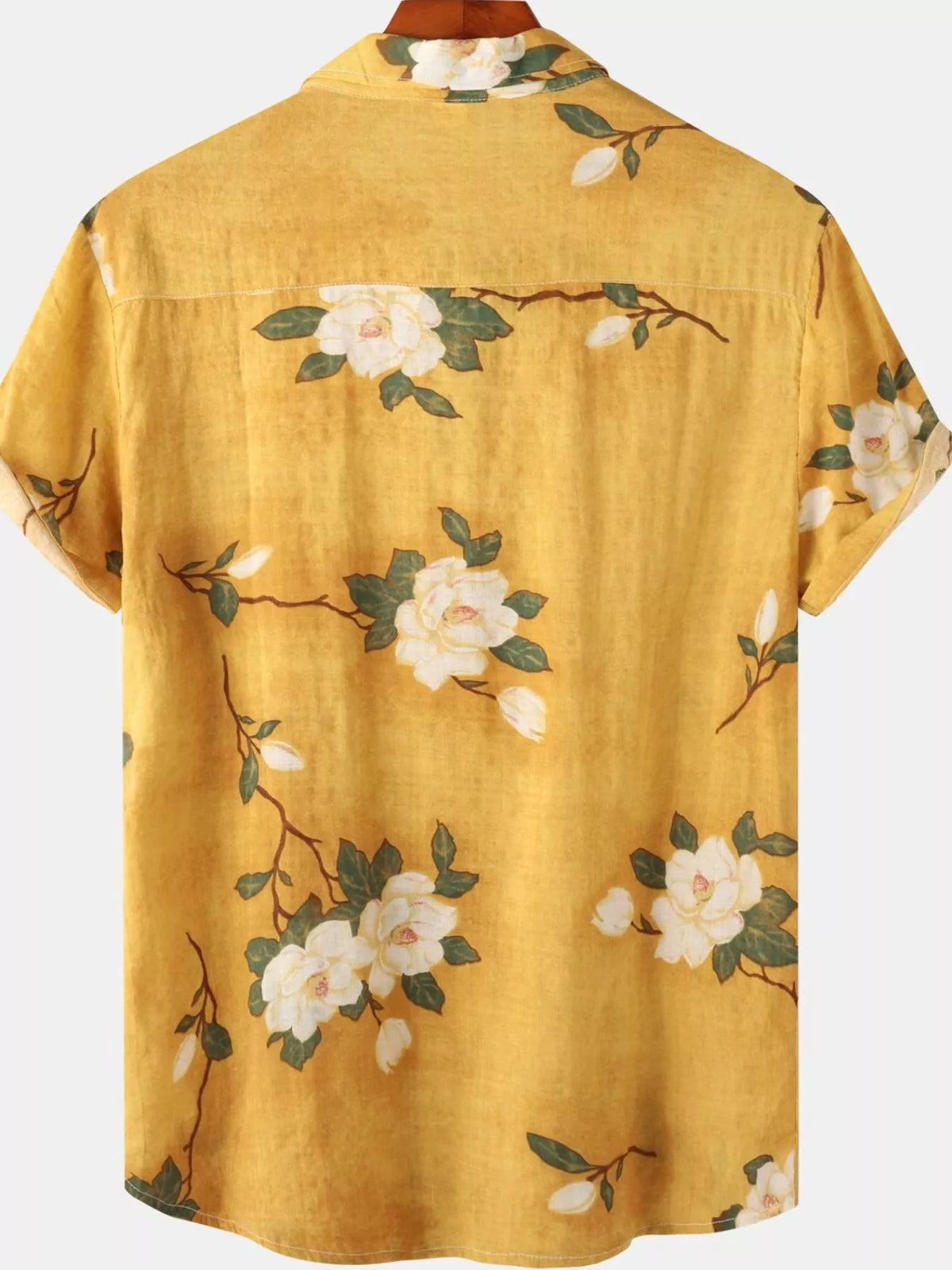 Men's Floral Print Short Sleeve Shirt | DCDesigns